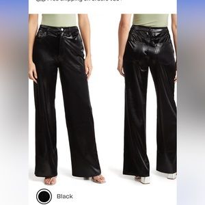 NWT WEWOREWHAT Faux Leather Pants